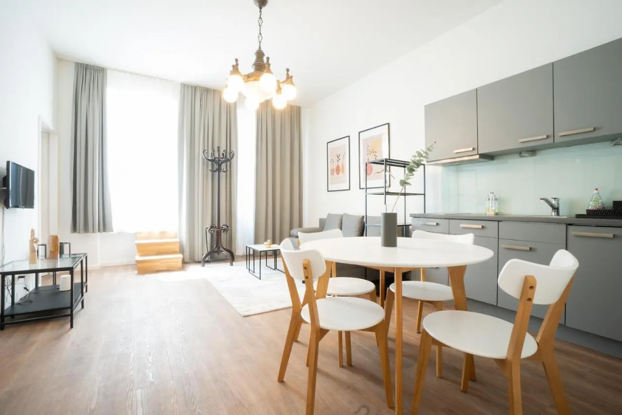 Spacious Apartment With Huge Shared Terrace And Grill Located Between City Centre And Donau River location